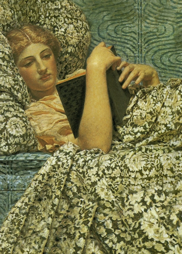 La lettrice - dettaglio